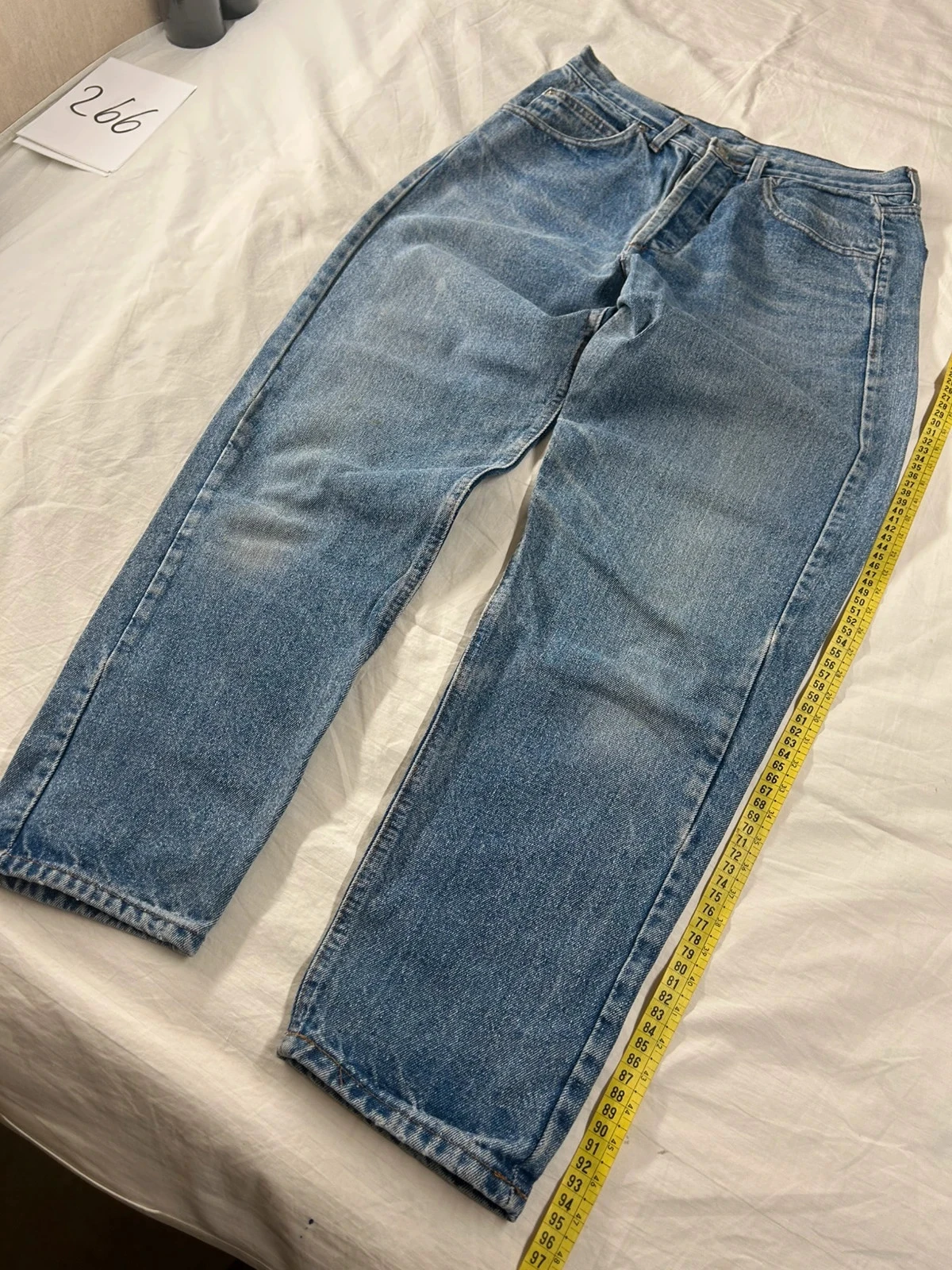Light blue americanino vintage straight jeans size 31 – photo 4